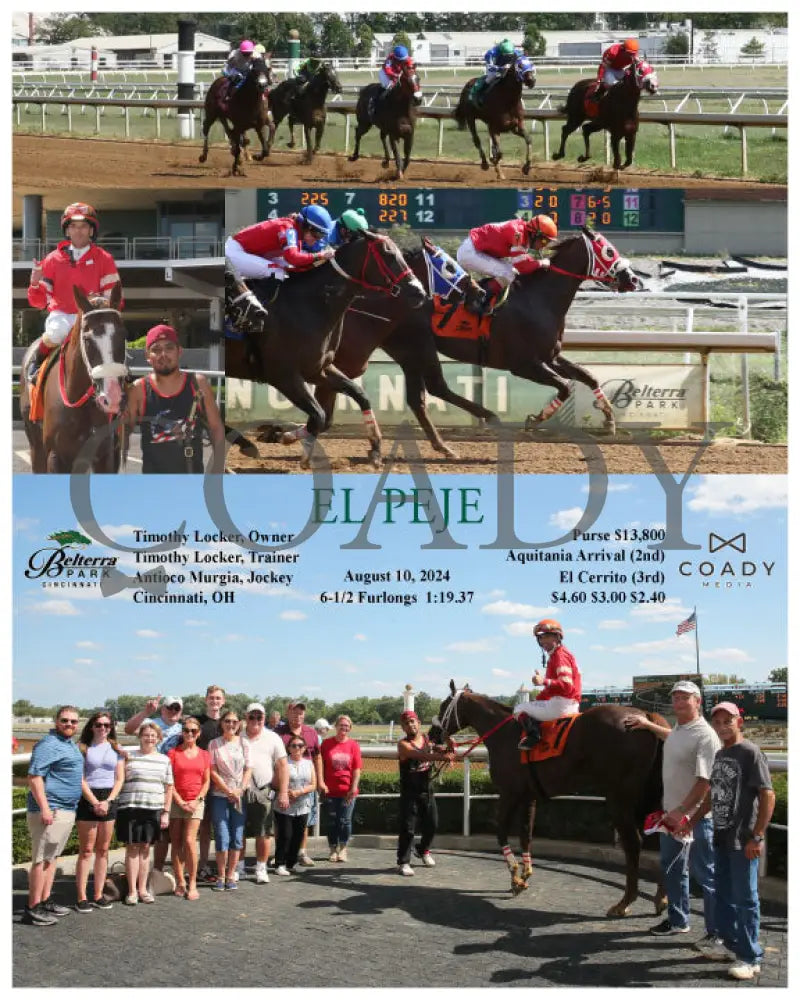 El Peje - 081024 Race 08 Btp Belterra Park