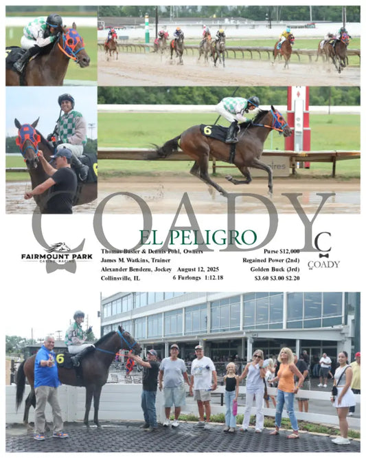 EL PELIGRO - 08-12-25 - R05 - FP Fanduel Sportsbook Horse Racing