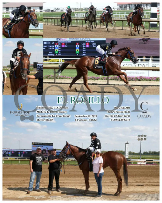 EL ROSILLO - 09-16-25 - R02 - IND Indiana Grand
