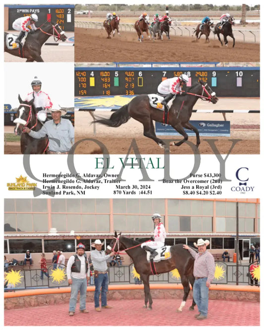 El Vital - 03 - 30 - 24 R03 Sun Sunland Park