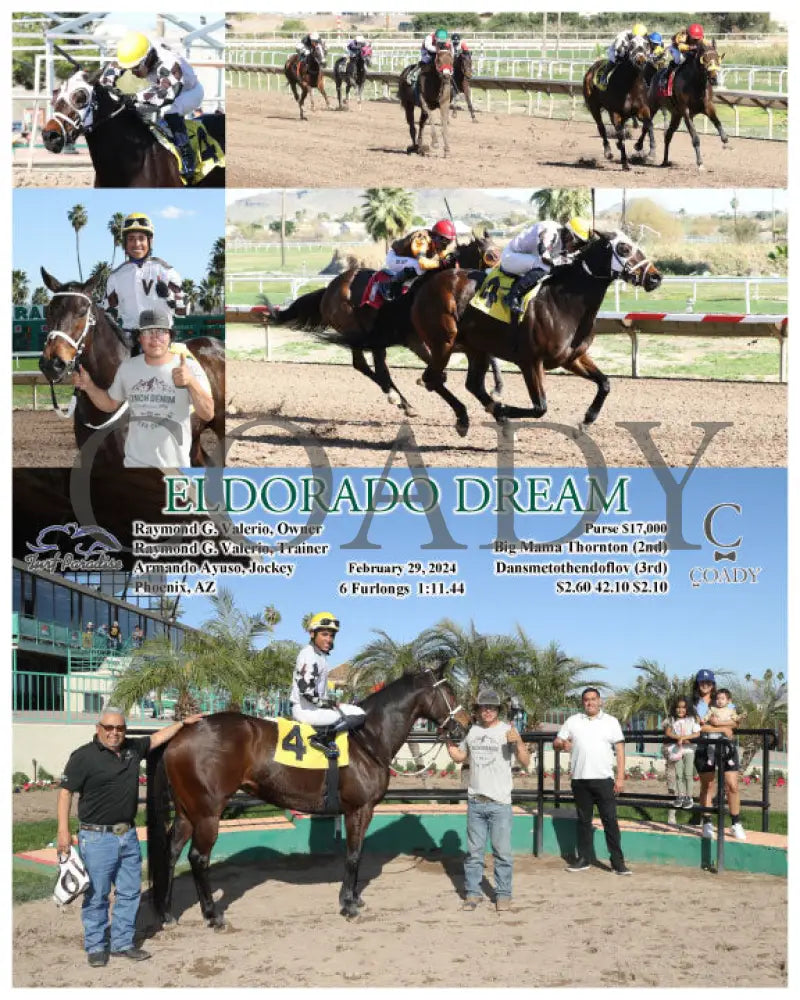 Eldorado Dream - 02-29-24 R06 Tup Turf Paradise