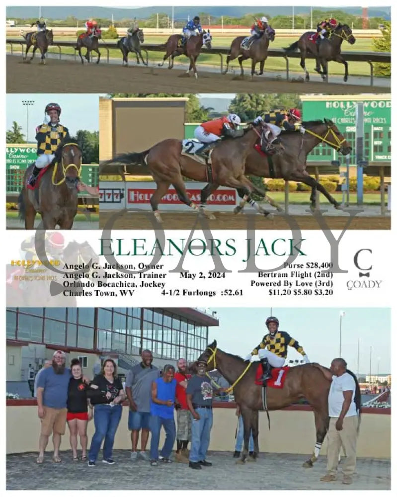 Eleanors Jack - 05-02-24 R01 Ct Hollywood Casino At Charles Town Races