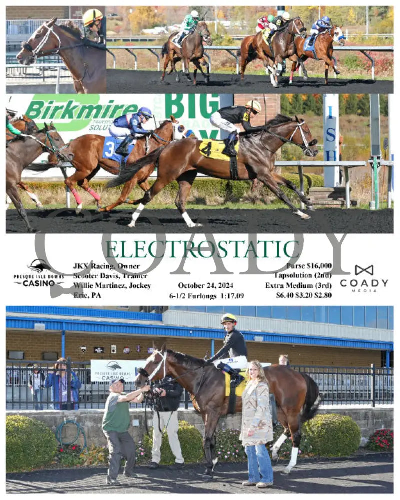 Electrostatic - 10-24-24 R01 Pid Presque Isle Downs