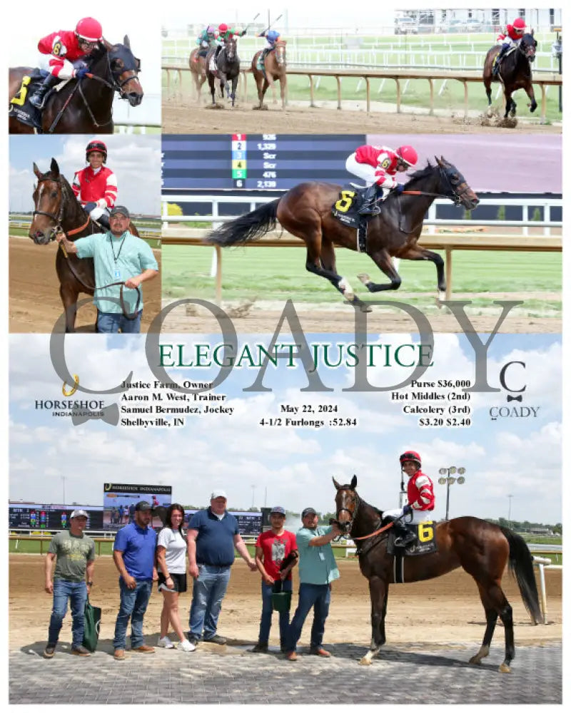 Elegant Justice - 05-22-24 R02 Ind Indiana Grand