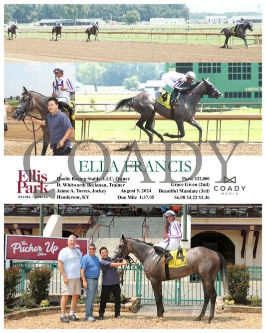 Ella Francis - 080524 Race 01 Elp Ellis Park