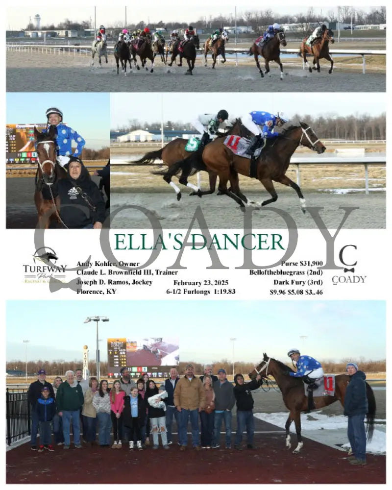 ELLA’S DANCER - 02-23-25 - R04 - TP Turfway Park