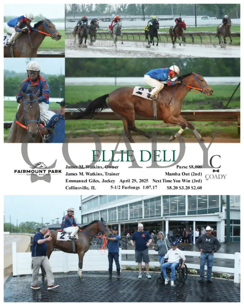 ELLIE DELI - 04-29-25 - R02 - FP Fanduel Sportsbook Horse Racing