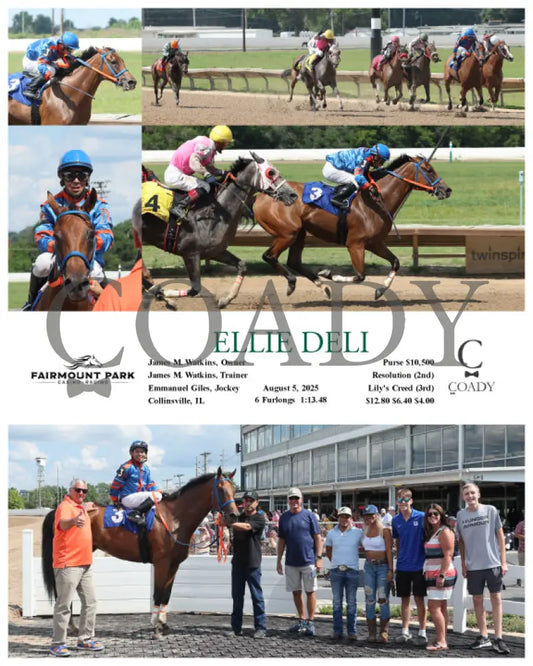 ELLIE DELI - 08-05-25 - R05 - FP Fanduel Sportsbook Horse Racing