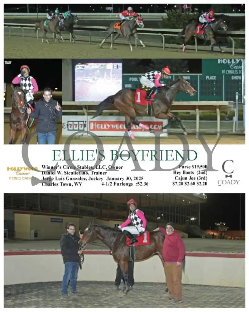 Ellie’s Boyfriend - 01-30-25 R01 Ct Hollywood Casino At Charles Town Races