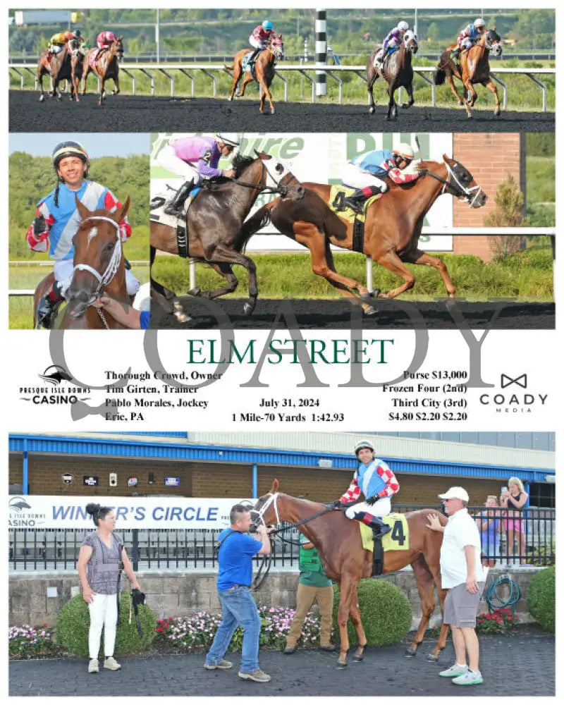 Elm Street - 07-31-24 R08 Pid Presque Isle Downs