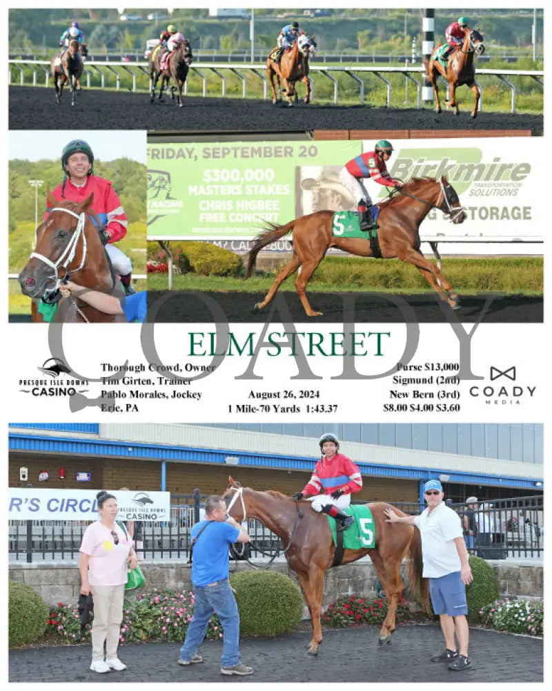 Elm Street - 08-26-24 R08 Pid Presque Isle Downs