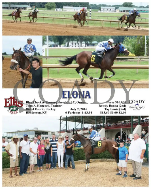 Elona - 070216 Race 01 Elp Ellis Park