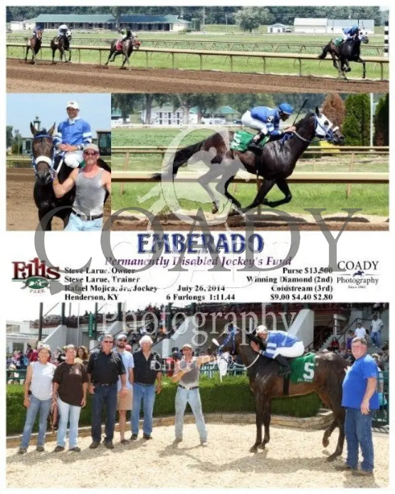 Emberado - 072614 Race 05 Elp Ellis Park
