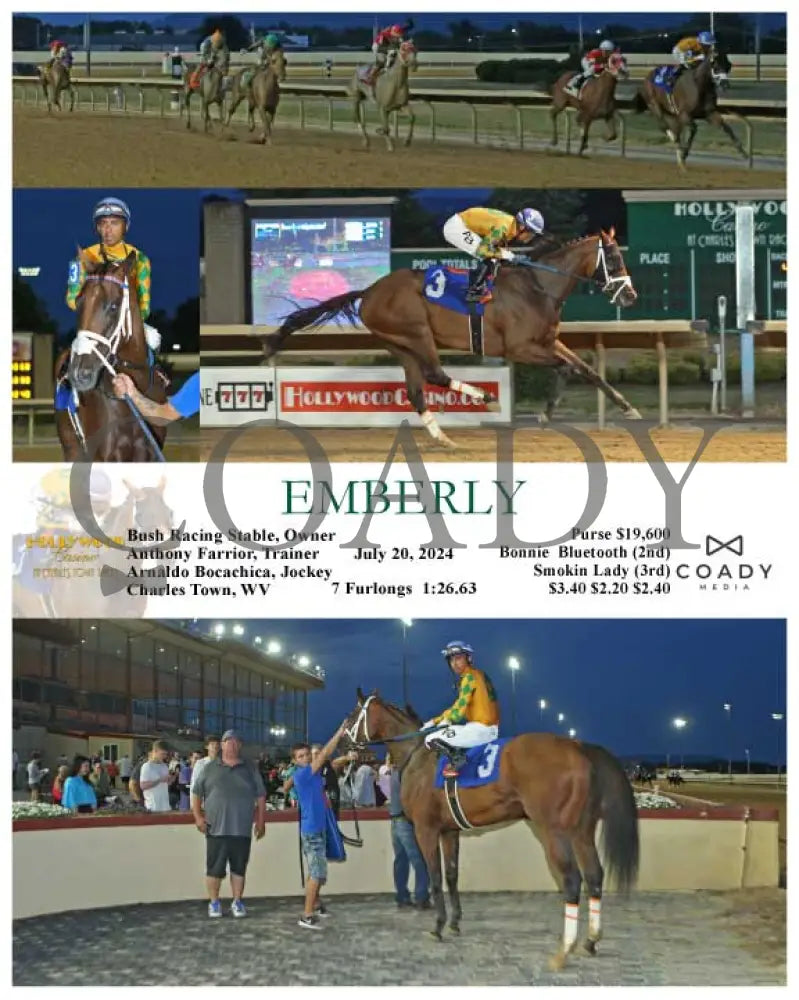 Emberly - 07-20-24 R04 Ct Hollywood Casino At Charles Town Races