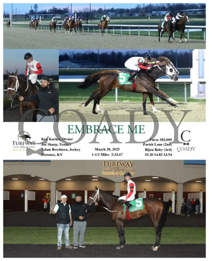 EMBRACE ME - 03-28-25 - R05 - TP Indiana Downs