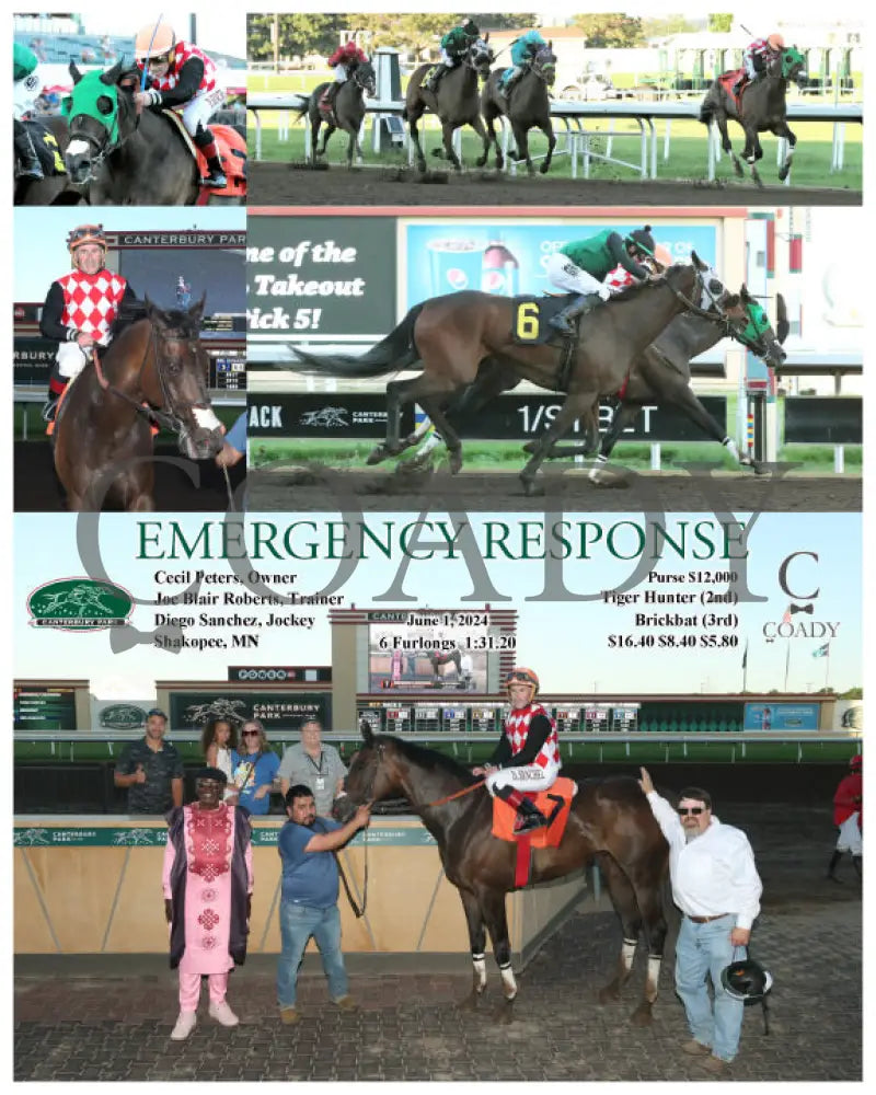 Emergency Response - 06-01-24 R06 Cby Canterbury Park