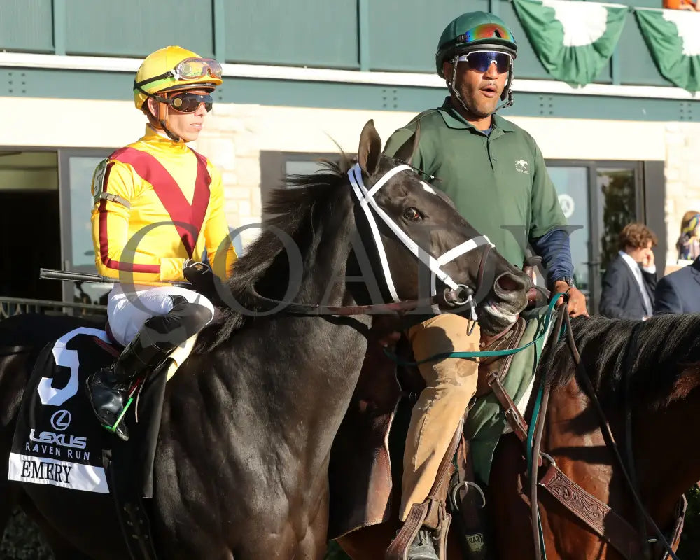 Emery - The Lexus Raven Run G2 10-19-244 R09 Keeneland Race Course Post Parade 01