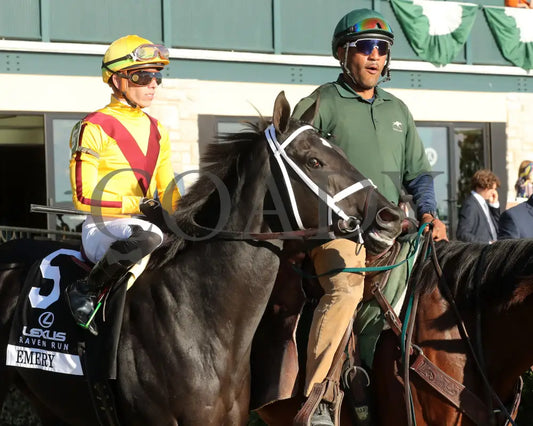 Emery - The Lexus Raven Run G2 10-19-244 R09 Keeneland Race Course Post Parade 01
