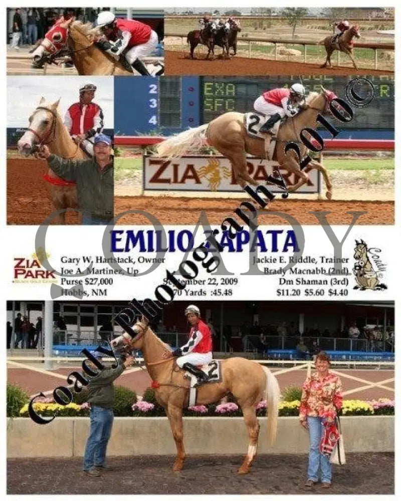 Emilio Zapata - 9 22 2009 Zia Park