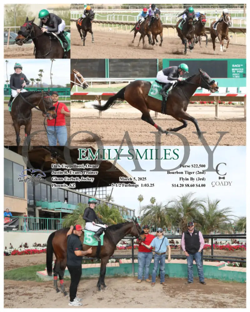 EMILY SMILES - 03-05-25 - R05 - TUP Turf Paradise