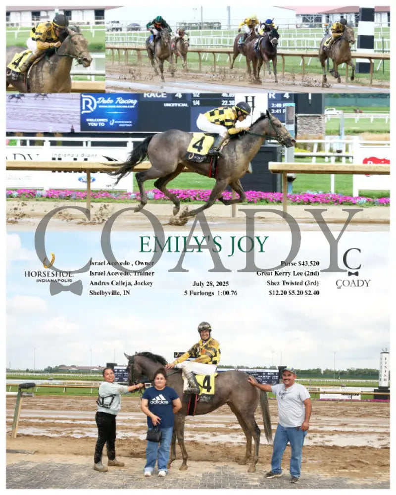 EMILY’S JOY - 07-28-25 - R04 - IND Indiana Grand