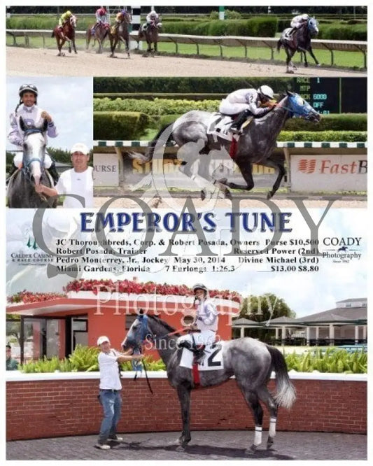 Emperor’s Tune - 053014 Race 01 Crc Calder Course