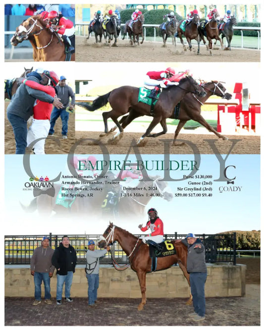 Empire Builder - 12-06-24 R07 Op Oaklawn Park