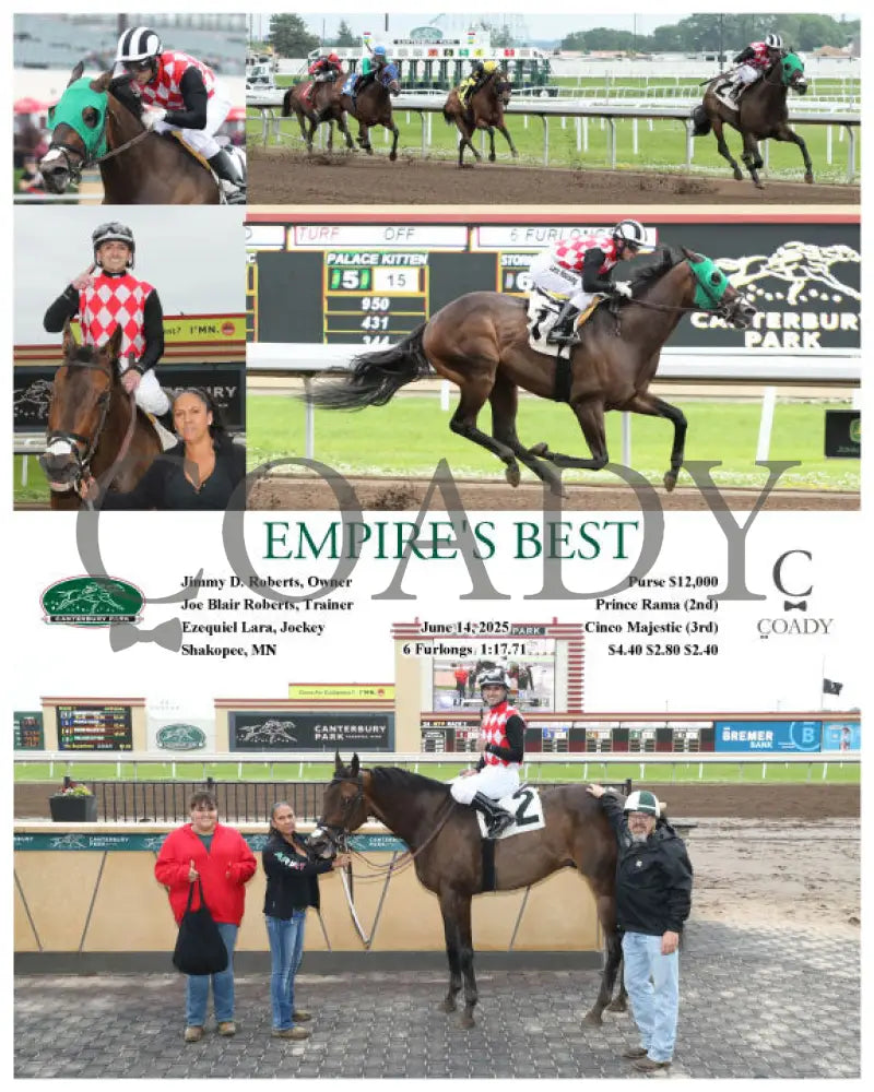 EMPIRE’S BEST - 06-14-25 - R01 - CBY Ruidoso Downs