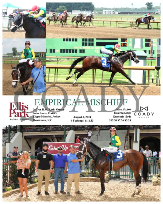 Empirical Mischief - 08-03-24 R06 Elp Ellis Park