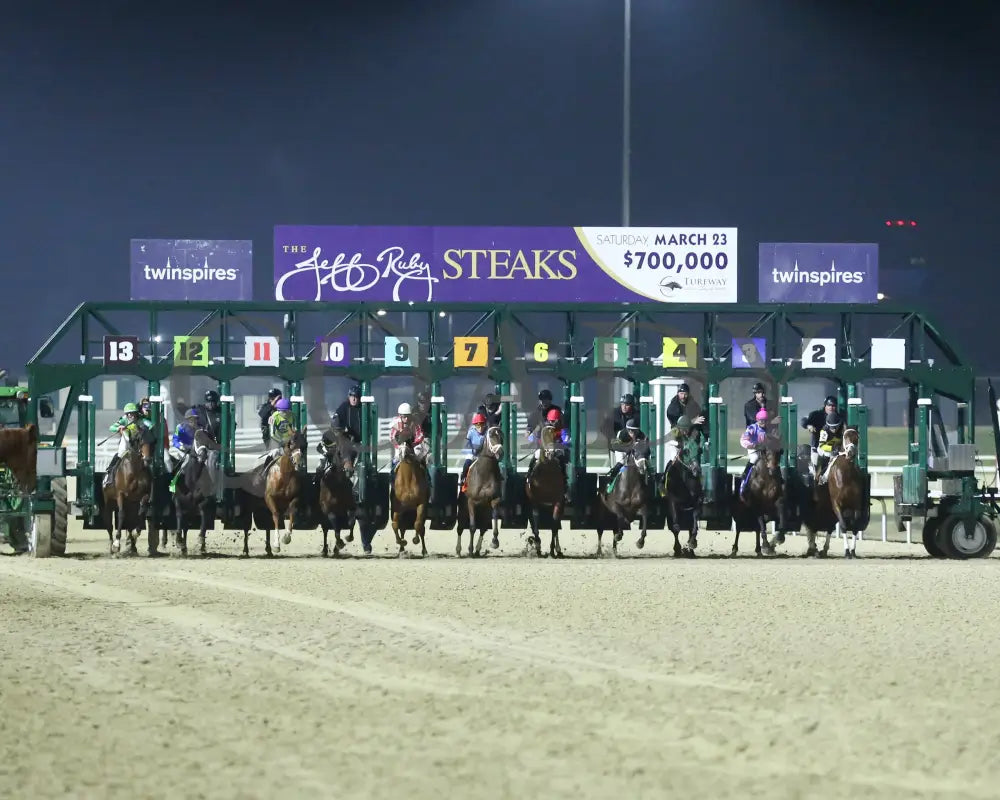 Encino - The John Battaglia 42Nd Running 03-02-24 R06 Tp Start 01 Turfway Park