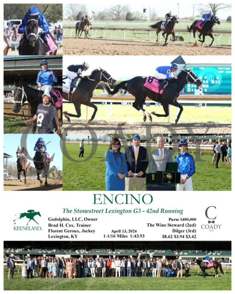 Encino - The Stonestreet Lexington G3 42Nd Running 04 - 13 - 24 R10 Kee Keeneland