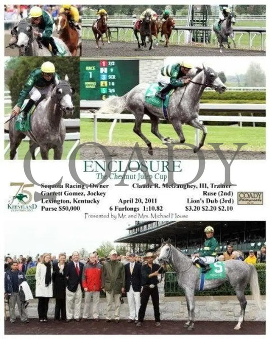 Enclosure - 042011 Race 01 Keeneland
