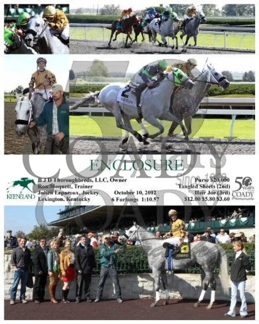 Enclosure - 101012 Race 04 Keeneland