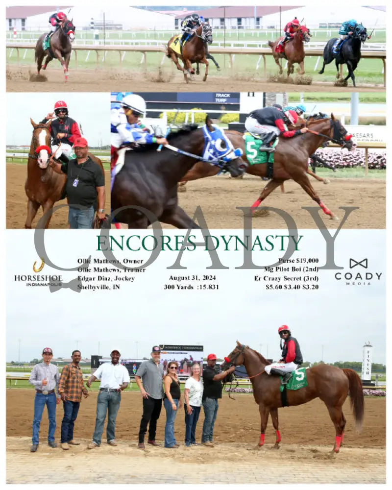 Encores Dynasty - 08-31-24 R09 Ind Indiana Grand