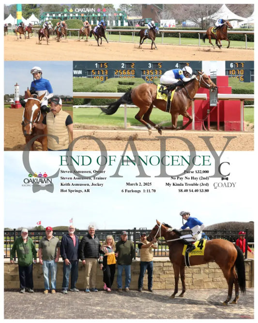 END OF INNOCENCE - 030225 - Race 02 - OP Oaklawn Park