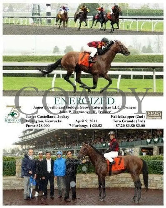 Energized - 040911 Race 01 Keeneland
