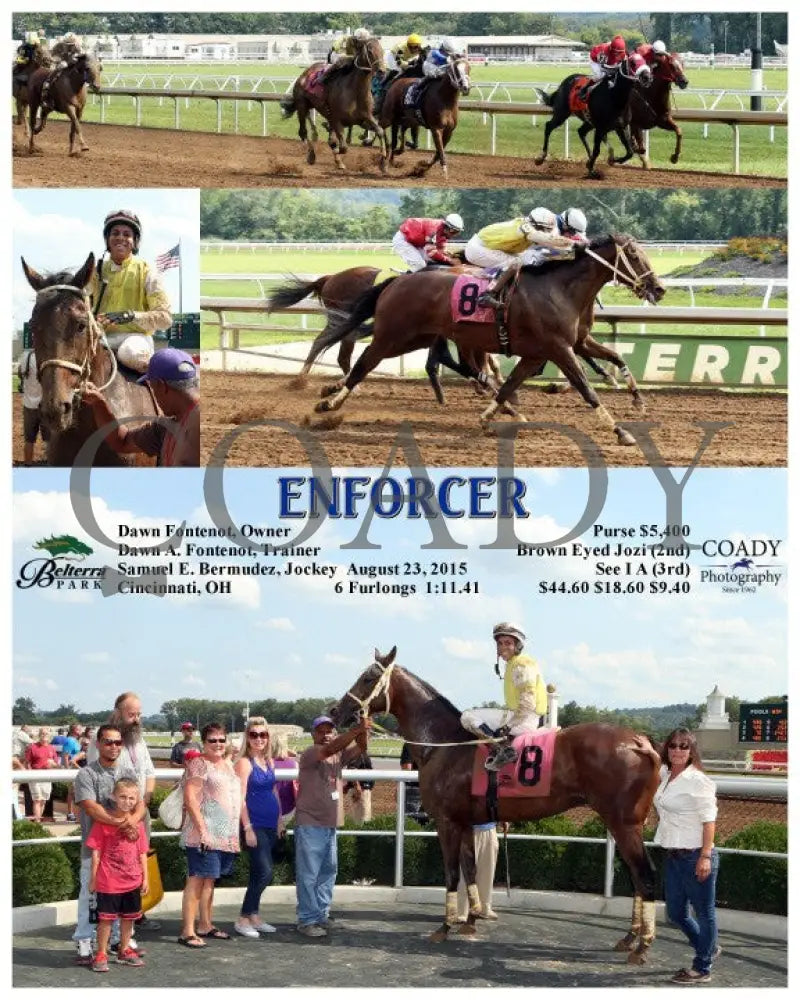 Enforcer - 082315 Race 05 Btp Belterra Park