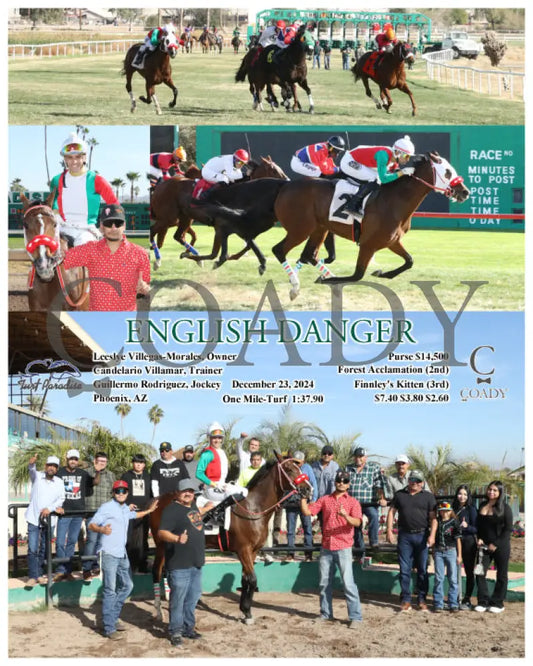 English Danger - 12-23-24 R03 Tup Turf Paradise
