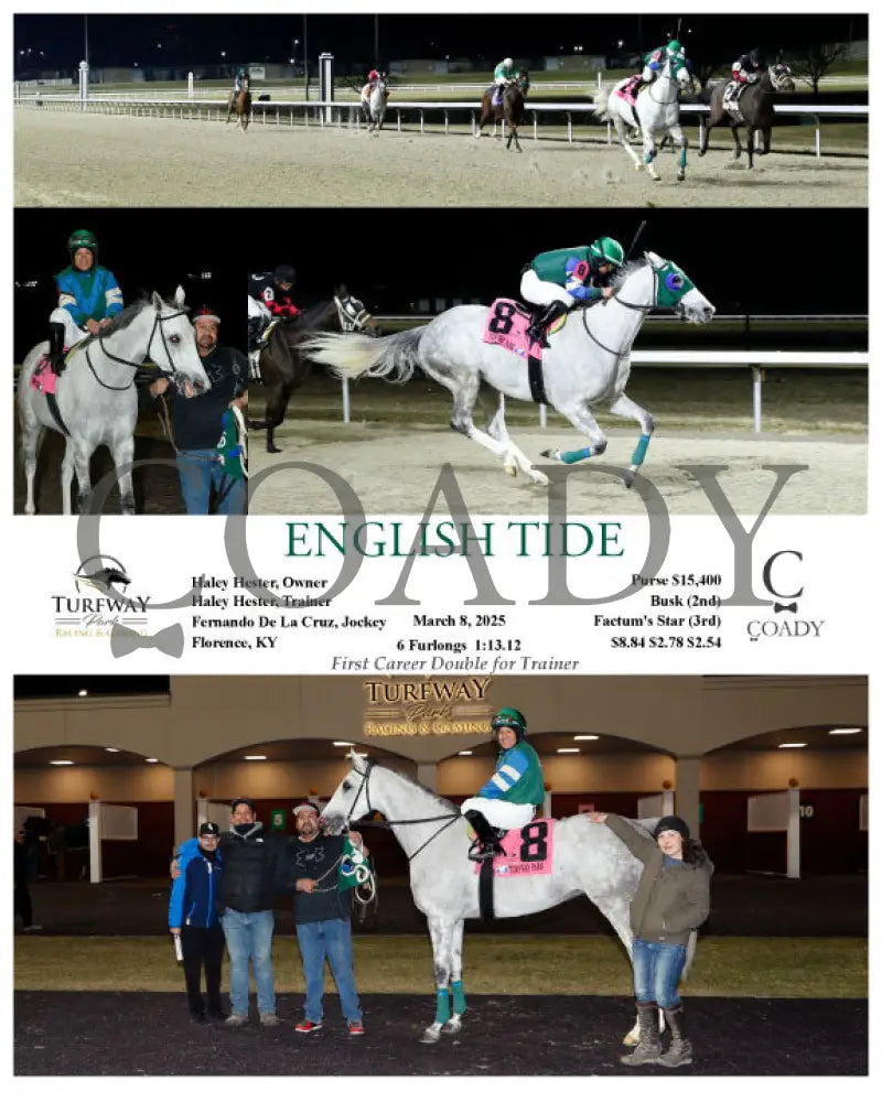 ENGLISH TIDE - 03-08-25 - R08 - TP Turfway Park