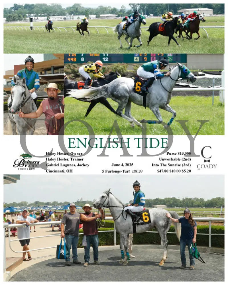 ENGLISH TIDE - 060425 - Race 05 - BTP Churchill Downs