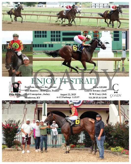 ENJOY IT STRAIT 082225 Race 01 ELP Ellis Park