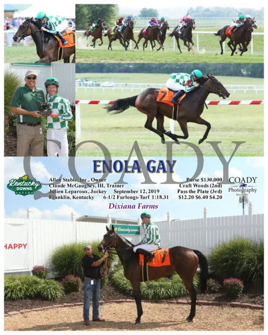 Enola Gay - 09-12-19 R05 Kd Kentucky Downs