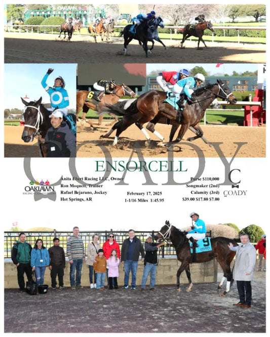ENSORCELL - 021725 - Race 06 - OP Oaklawn Park
