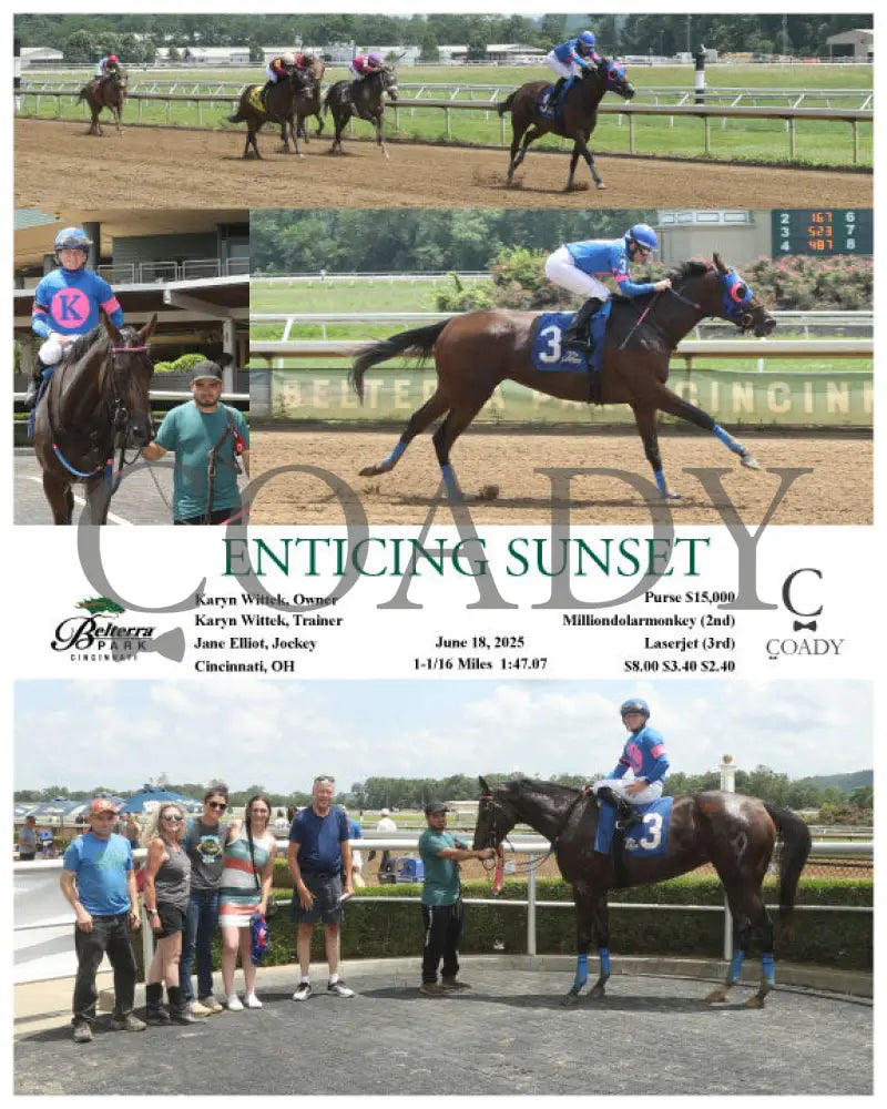 ENTICING SUNSET - 06-18-25 - R05 - BTP Churchill Downs
