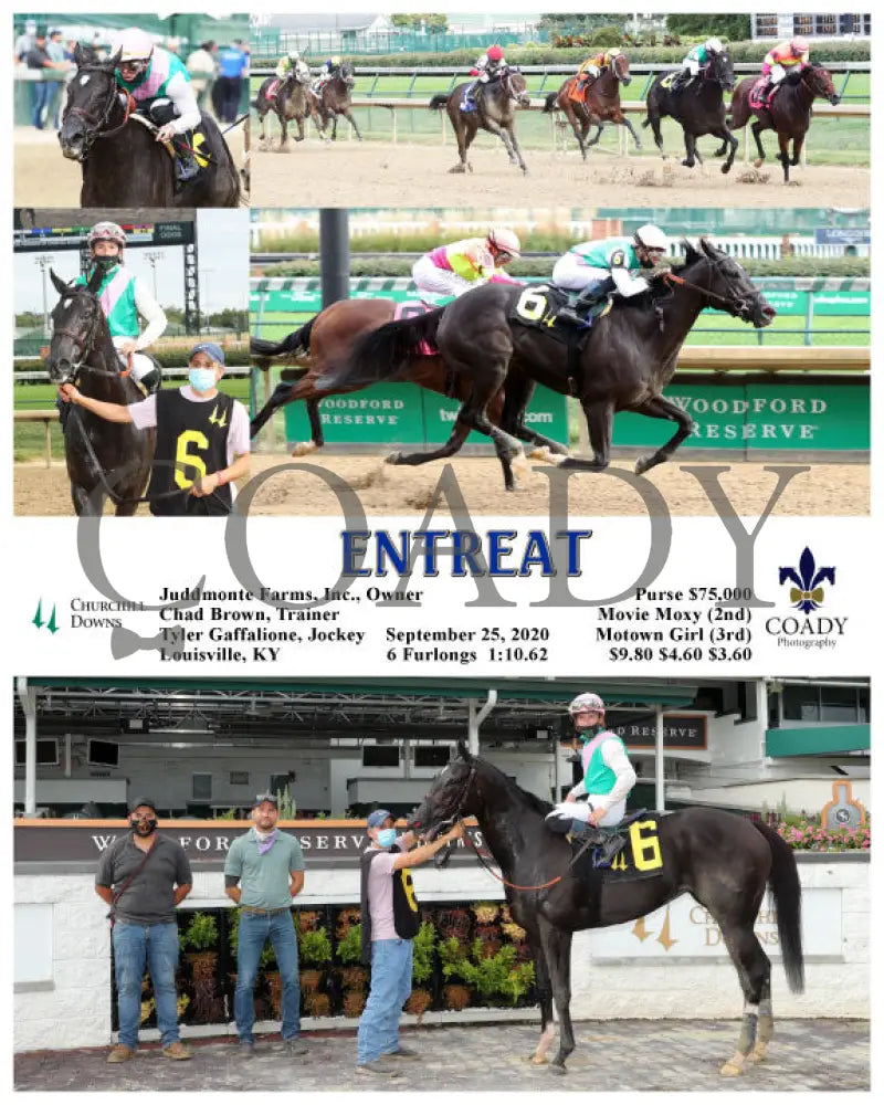Entreat - 09-25-20 R10 Cd Churchill Downs