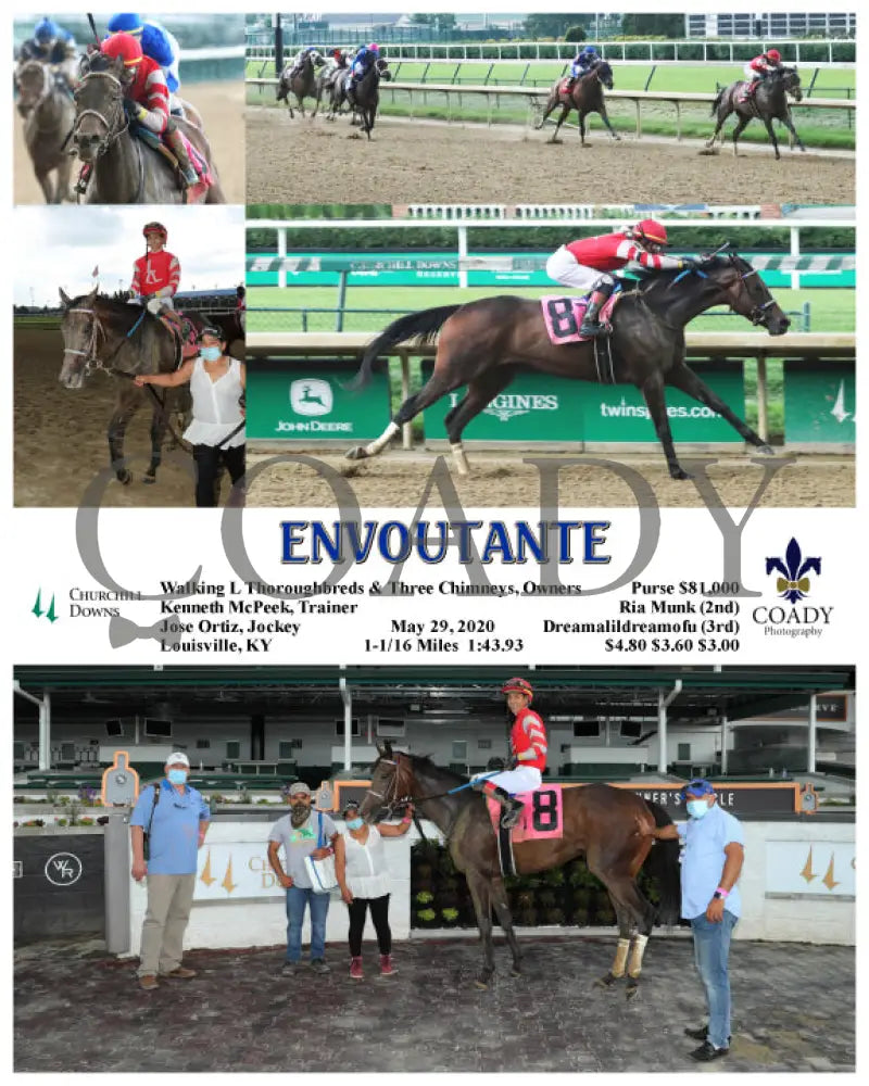 Envoutante - 05-29-20 R06 Cd Churchill Downs