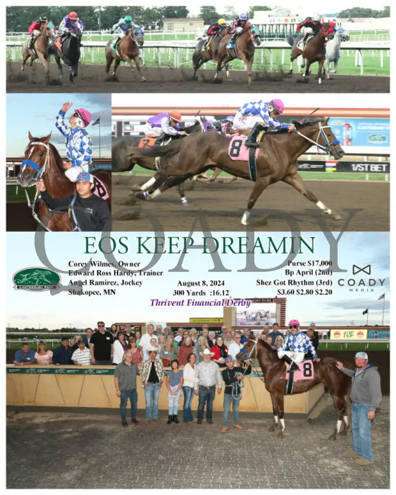Eos Keep Dreamin - 08-08-24 R06 Cby Canterbury Park