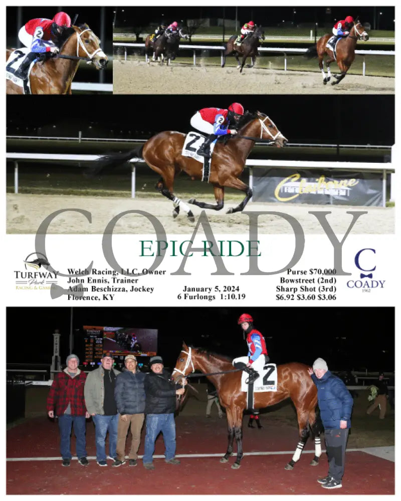 Epic Ride - 01-05-24 R05 Tp Turfway Park