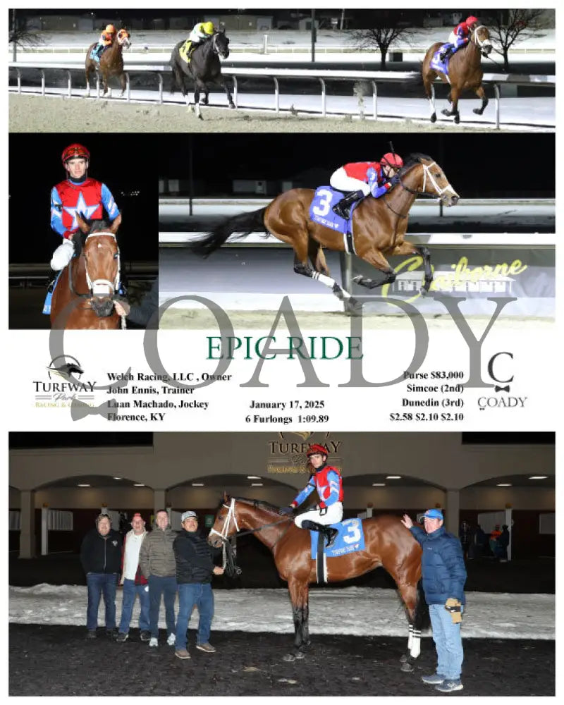 Epic Ride - 011725 Race 09 Tp Turfway Park