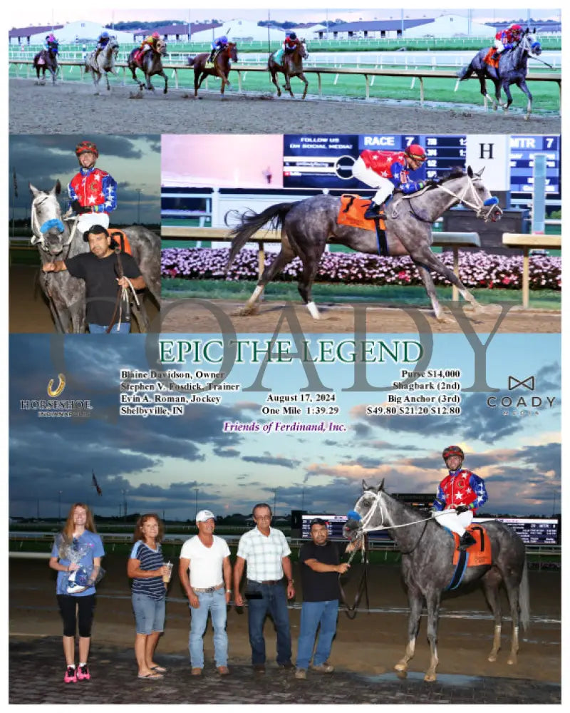 Epic The Legend - 08-17-24 R07 Ind Indiana Grand